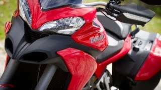 Prueba Ducati Multistrada 1200 S Touring 2013 [upl. by Nessej320]