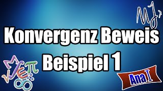 Konvergenz Beweis mit Sandwichmethode  Beispiel 1 [upl. by Snowber]