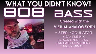 SP808 MAKE THAT 808 PUMP  808 Bass with the Virtual Synth [upl. by Thibaut672]