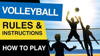 🏐 Volleyball Rules  How to Play Volleyball  The Rules of Volleyball EXPLAINED [upl. by Enar880]