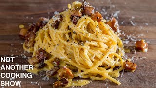 PERFECT SPAGHETTI CARBONARAthe easy way [upl. by Gusti]