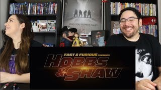 Hobbs amp Shaw Official Trailer REACTION [upl. by Fairbanks324]