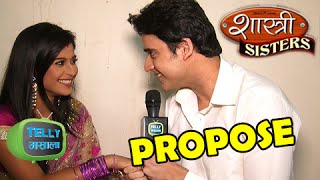 Rohan Proposes Alka In Shastri Sisters  Colors TV Show [upl. by Latty]