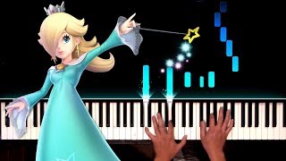 Super Mario Galaxy  Rosalinas StorybookLuma Theme Piano Lullaby [upl. by Mccourt]