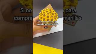 Flores amarillas tutorial floresamarillas floreseternas regaloscreativos diy regalos amor [upl. by Mahau]