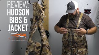 IN A FREEZER Review Sitka Hudson Bibs and Jacket Wingmen [upl. by Vedetta]