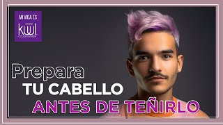 🤨 PREPARA tu cabello antes de HACER una decoloración 🫣 [upl. by Hurd]