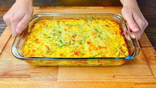 Leckere Zucchini in 30 Minuten Gemüseauflauf aus Zucchini mit Käse und Sahne [upl. by Krein]