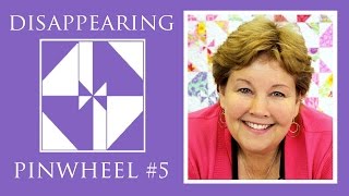 Make a Disappearing Pinwheel 5 TWIST Quilt with Jenny Doan of Missouri Star Video Tutorial [upl. by Yslehc]