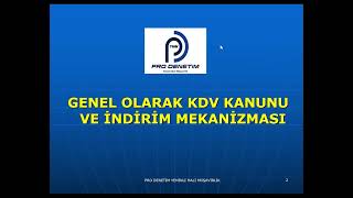 İHRACATTA KDV İADESİ NASIL ALINIR  İHRACATTA KDV İADE UYGULAMALARI EĞİTİMİ [upl. by Courtnay]