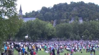 Lourdes 2011  la messe de lAssomption du pèlerinage national français [upl. by Sternberg]