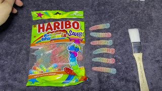 ASMR HARIBO Rainbow Wummis [upl. by Wang]