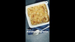 Aardappelgratin recept  Shorts  Allerhande [upl. by Cyrie]