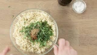 Kruidige parelcouscous met yoghurt muntdressing [upl. by Puto]