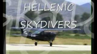 Skydiving  Hellenic skydivers II  Greece [upl. by Nonrev]