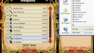 How to get dragon coin items free dragonfable [upl. by Reichel]