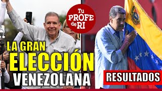 ÚLTIMA HORA RESULTADO ELECTORAL PRESIDENCIAL EN VENEZUELA 2024 ¿CONFLICTO INMINENTE [upl. by Lokin]