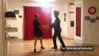 Learn to Swing Dance Lindy Hop  Level 1 Lesson 1 Lindy Hop  Lindy Ladder  Shauna Marble [upl. by Enaitsirhc]