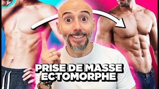 ✨ Prise de masse ECTOMORPHE  le guide pour GAGNER DU MUSCLE quand on est maigre  💪 [upl. by Walke]