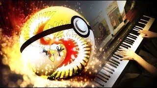 POKÉMON GoldSilverCrystal  Goldenrod City Piano Solo  Sheet Music [upl. by Gerson]