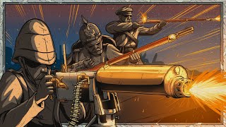 Muskets to Machine Guns Evolution of Weapons 18371901  Animated History [upl. by Ardiekal]