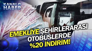 Emeklilere Bir Destek Daha Şehirlerarası Otobüslerde Emekliye İndirim [upl. by Nednarb]