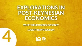 What is endogenous money LouisPhilippe Rochon [upl. by Wernda]