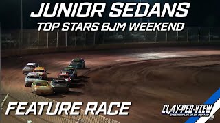 Junior Sedans Top Stars  Karratha  29th Jun 2024  ClayPerView [upl. by Sucramel214]