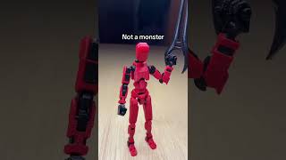 Not A Monster🥺 actionfigure lego figure [upl. by Ellehcsar]