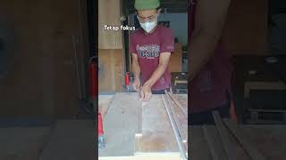 Belah multipleks ukuran kecil shorts woodworking diy kreatif kayu project tablesaw [upl. by Malilliw]