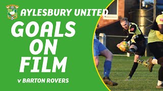 GOALS ON FILM  Barton Rovers 02 Aylesbury United  Ducks earn crucial victory in sixpointer [upl. by Rockwell289]