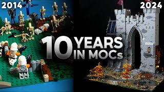 10 Years of LEGO MOCs  One Decade of JakobKaiserMOCs [upl. by Ardy]