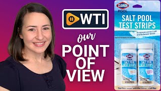 CLOROX PoolampSpa Saltwater Test Strips  Our Point Of View [upl. by Pinchas120]