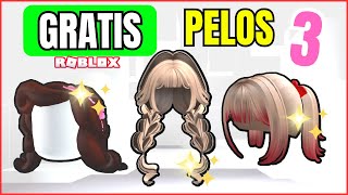 NUEVOS PELOS GRATIS en Roblox COSAS GRATIS EN ROBLOX EVENTOS [upl. by Greerson]