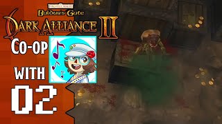 Lets Play Dark Alliance II w Melody 02 Goblin Caves [upl. by Karlens]