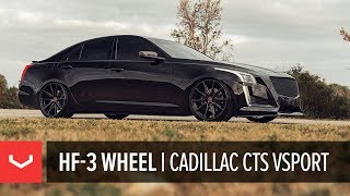 Vossen Hybrid Forged HF3 Wheel  Cadillac CTS VSport [upl. by Krall756]