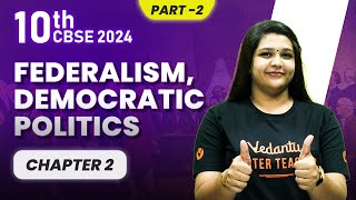 Federalism Chapter 2  Part 2  Class 10 Civics  CBSE 2024 🔥 Suba maam [upl. by Azpurua]