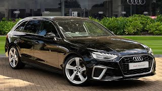 Approved used Audi A4 Avant S line 35 TDI 163 PS S tronic at Stafford Audi [upl. by Pascal]