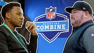 How Darren Sproles and Ryan Myers Evaluate the NFL Combine for the Eagles [upl. by Kus]