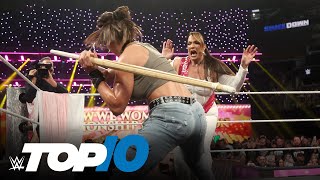 Top 10 Friday Night SmackDown moments WWE Top 10 Aug 16 2024 [upl. by Haym]