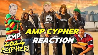 AMP FRESHMAN CYPHER 2024 feat KEVIN HART REACTION [upl. by Oiuqise]