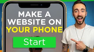 How to Create a Website from Your Mobile Phone  StepbyStep 2020 [upl. by Doane665]