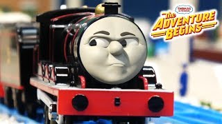 The Adventure Begins  Meet James  Thomas amp Friends Movie Remake Clip [upl. by Hgeilhsa764]