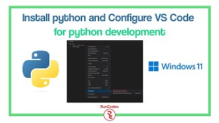 How to configure VSCode for Python in 2024 [upl. by Eey]