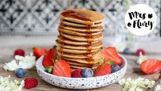 Gesunde Pancakes mit nur 3 Zutaten  vegan [upl. by Arlyne]