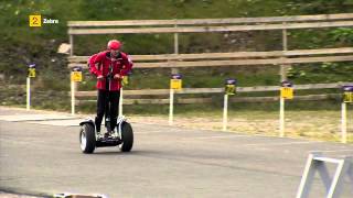 Golden Goal  skiskyting med Segway [upl. by Hobart]