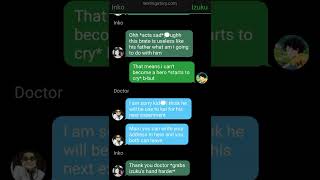 my puppet part 1  overdekuabusive inko mha texting story [upl. by Salohci]