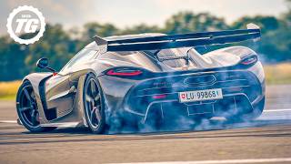 FIRST DRIVE Koenigsegg Jesko Attack Unleashed on TG Test Track [upl. by Ahsenrat]