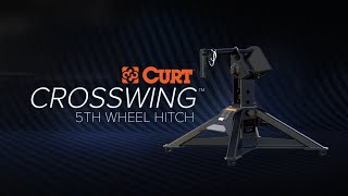 CURT CrossWing Lightweight 5th Wheel Hitch  First Look [upl. by Sucramrej]