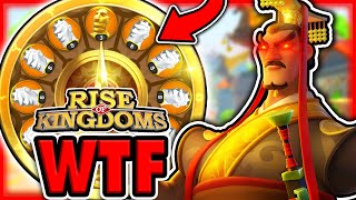 LUCKIEST Wheel of Fortune EVER in Rise of Kingdoms BY FAR [upl. by Neiviv284]